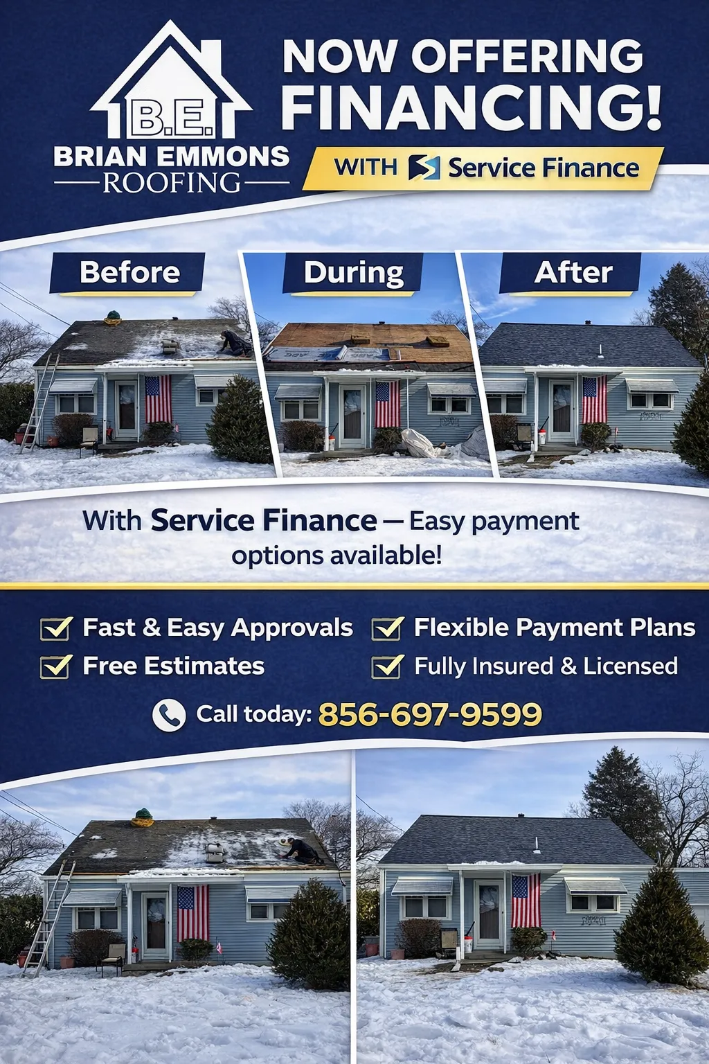 Aging asphalt roof in need of replacement