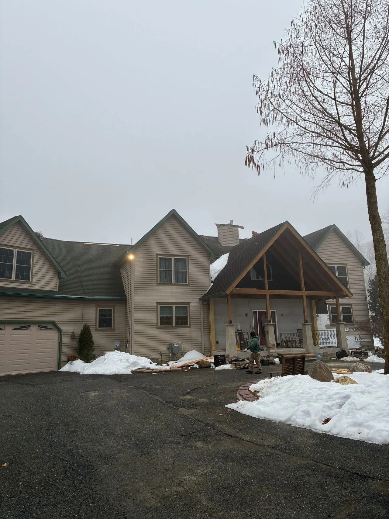 BE Roofing project home in Franklinville, NJ